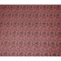 Red Floral Printed Traditional Sudanese Thobe Pure Cotton Voile Fabric 4.5 Meters Length 140 Cms Width Lightweight Breathable Soft Draping Material for Women Ethnic Wear-D28580 - Regal Fabrics