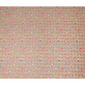 Beige Multicolor Floral Printed Traditional Sudanese Thobe Pure Cotton Voile Fabric 4.5 Meters Length 140 Cms Width Lightweight Breathable Soft Draping Material for Women Ethnic Wear-D28576 - Regal Fabrics