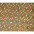 Olive Green Multicolor Floral Printed Traditional Sudanese Thobe Pure Cotton Voile Fabric 4.5 Meters Length 140 Cms Width Lightweight Breathable Soft Draping Material for Women Ethnic Wear-D28577 - Regal Fabrics