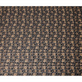 Dark Grey Floral Printed Traditional Sudanese Thobe Pure Cotton Voile Fabric 4.5 Meters Length 140 Cms Width Lightweight Breathable Soft Draping Material for Women Ethnic Wear-D28572 - Regal Fabrics