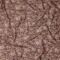 Brown Floral Printed Traditional Sudanese Thobe Pure Cotton Voile Fabric 4.5 Meters Length 140 Cms Width Lightweight Breathable Soft Draping Material for Women Ethnic Wear-D28570 - Regal Fabrics