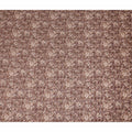 Brown Floral Printed Traditional Sudanese Thobe Pure Cotton Voile Fabric 4.5 Meters Length 140 Cms Width Lightweight Breathable Soft Draping Material for Women Ethnic Wear-D28570 - Regal Fabrics