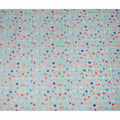 Light Blue Multicolor Polka Dot Traditional Sudanese Thobe Pure Cotton Voile Fabric 4.5 Meters Length 140 Cms Width Lightweight Breathable Soft Draping Material for Women Ethnic Wear-D28568 - Regal Fabrics