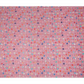 Pink Multicolor Polka Dot Traditional Sudanese Thobe Pure Cotton Voile Fabric 4.5 Meters Length 140 Cms Width Lightweight Breathable Soft Draping Material for Women Ethnic Wear Sewing Craft-D28567 - Regal Fabrics