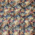 Multicolor Abstract Ikat Cotton Voile Fabric 150cm