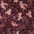 Rose Blush Pink Paisley Floral Fabric