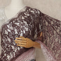 Slate Blue to Yellow Ombre Ombre Chantilly Saree - D31639