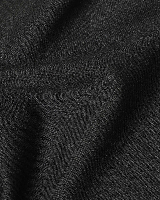 Charcoal Grey Premium Blended Poly Wool Suiting Fabric 150 Cm Width Durable Breathable Soft Finish Wrinkle Resistant Material For Suits Blazers Trousers Formal Tailoring Fabric Made In India-D28829 Regal Fabrics