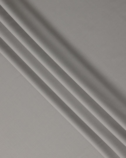 Light Grey Premium Blended Poly Wool Suiting Fabric 150 Cm Width Durable Breathable Soft Finish Wrinkle Resistant Material For Suits Blazers Trousers Formal Tailoring Fabric Made In India-D28832 Regal Fabrics