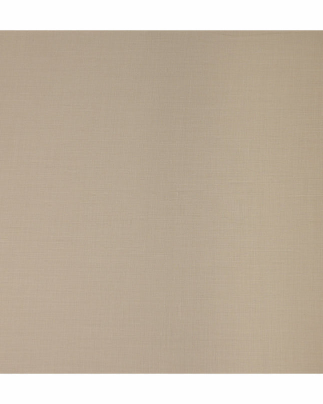 Ivory Beige Premium Blended Poly Wool Suiting Fabric 150 Cm Width Durable Breathable Soft Finish Wrinkle Resistant Material For Suits Blazers Trousers Formal Tailoring Fabric Made In India-D28849 Regal Fabrics
