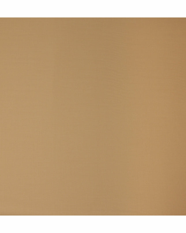 Camel Beige Premium Blended Poly Wool Suiting Fabric 150 Cm Width Durable Breathable Soft Finish Wrinkle Resistant Material For Suits Blazers Trousers Formal Tailoring Fabric Made In India-D28842 Regal Fabrics
