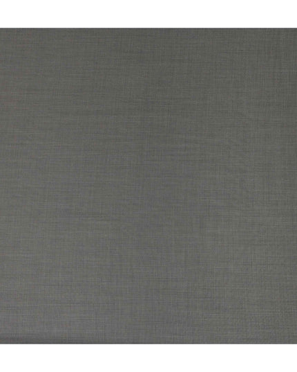 Slate Grey Premium Blended Poly Wool Suiting Fabric 150 Cm Width Durable Breathable Soft Finish Wrinkle Resistant Material For Suits Blazers Trousers Formal Tailoring Fabric Made In India-D28840 Regal Fabrics