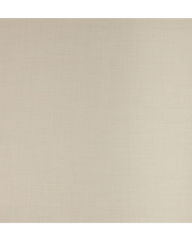 Light Sand Beige Premium Blended Poly Wool Suiting Fabric 150 Cm Width Durable Breathable Soft Finish Wrinkle Resistant Material For Suits Blazers Trousers Formal Tailoring Fabric Made In India-D28844 Regal Fabrics