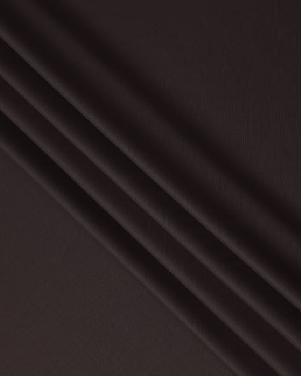 Dark Brown Premium Blended Poly Wool Suiting Fabric 150 Cm Width Durable Breathable Soft Finish Wrinkle Resistant Material For Suits Blazers Trousers Formal Tailoring Fabric Made In India-D28830 Regal Fabrics