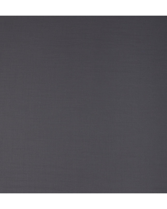 Steel Grey Premium Blended Poly Wool Suiting Fabric 150 Cm Width Durable Breathable Soft Finish Wrinkle Resistant Material For Suits Blazers Trousers Formal Tailoring Fabric Made In India-D28833 Regal Fabrics