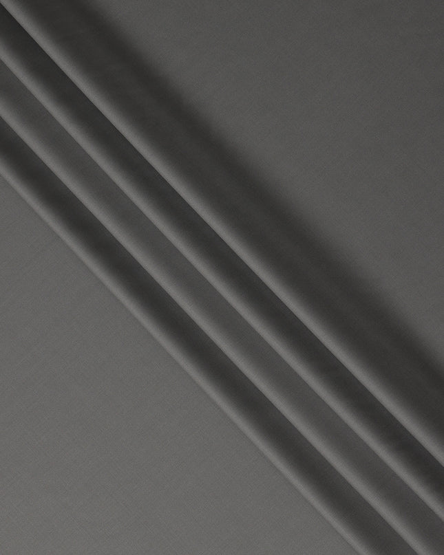 Medium Grey Premium Blended Poly Wool Suiting Fabric 150 Cm Width Durable Breathable Soft Finish Wrinkle Resistant Material For Suits Blazers Trousers Formal Tailoring Fabric Made In India-D28835 Regal Fabrics