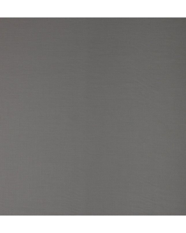Medium Grey Premium Blended Poly Wool Suiting Fabric 150 Cm Width Durable Breathable Soft Finish Wrinkle Resistant Material For Suits Blazers Trousers Formal Tailoring Fabric Made In India-D28835 Regal Fabrics