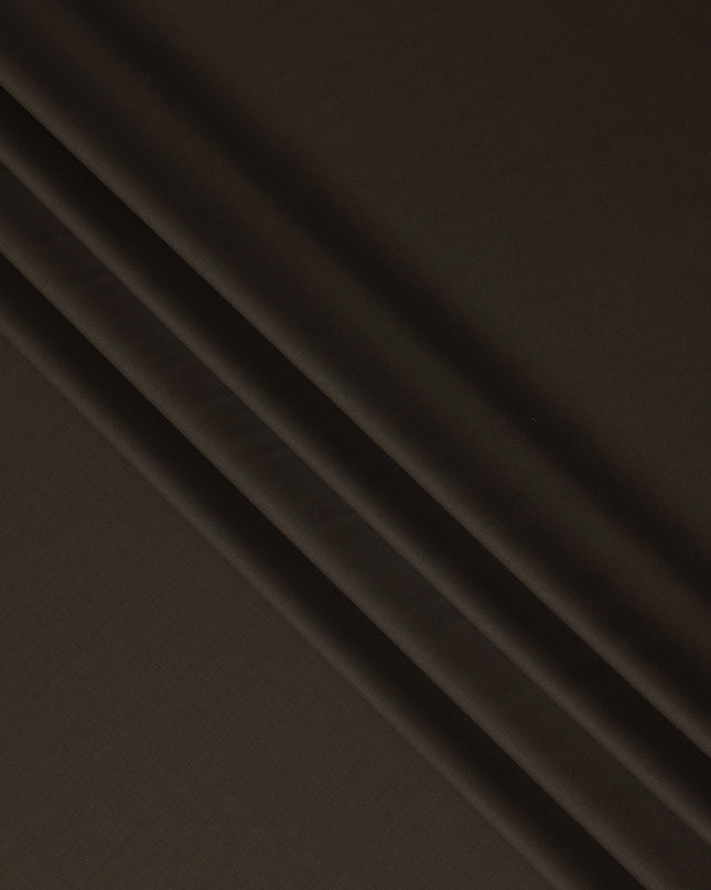 Coffee Brown Premium Blended Poly Wool Suiting Fabric 150 Cm Width Durable Breathable Soft Finish Wrinkle Resistant Material For Suits Blazers Trousers Formal Tailoring Fabric Made In India-D28831 Regal Fabrics