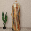 Gold Velvet Makmal Dirac Fabric 140cm