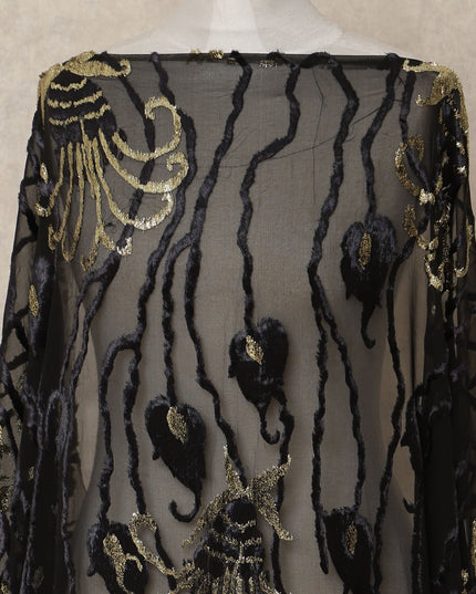 Black Velvet Makmal Dirac Fabric 140cm