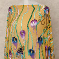 Yellow Velvet Makmal Dirac Fabric 140cm