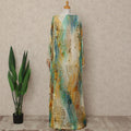 Multicolor Velvet Makmal Dirac Fabric 140cm