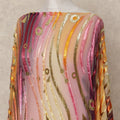 Multicolor Velvet Makmal Dirac Fabric 140cm