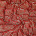 Brown Silk Chiffon Dirac & Garbasaar Set