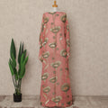 Pink Silk Chiffon Dirac & Garbasaar Set