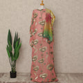 Pink Silk Chiffon Dirac & Garbasaar Set