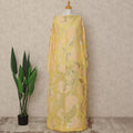 Yellow Silk Chiffon Dirac & Garbasaar Set