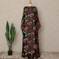 Black Silk Chiffon Dirac & Garbasaar Set