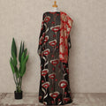 Black Silk Chiffon Dirac & Garbasaar Set