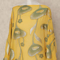 Yellow Silk Chiffon Dirac & Garbasaar Set
