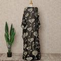 Black Silk Chiffon Dirac & Garbasaar Set