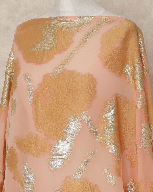 Pink Silk Chiffon Dirac & Garbasaar Set