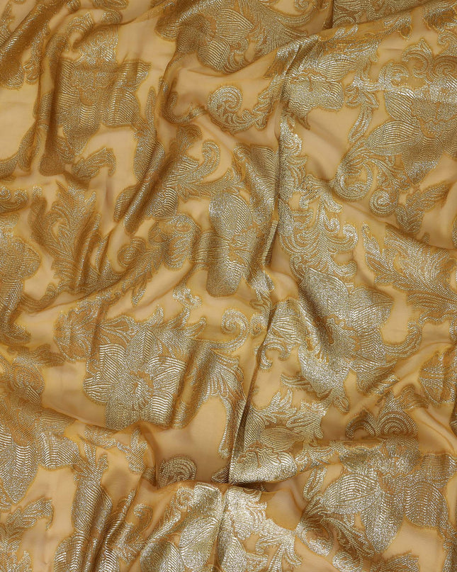 Pink Silk Chiffon Dirac & Garbasaar Set