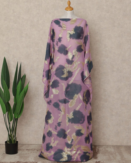 Purple Silk Chiffon Dirac & Garbasaar Set
