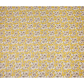 Yellow Floral Sudanese Cotton Voile Thobe