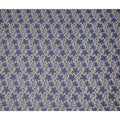 Grey Floral Sudanese Cotton Voile Thobe
