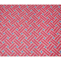 Pink Geometric Sudanese Cotton Voile Thobe