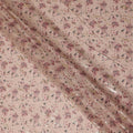 Pink Floral Sudanese Cotton Voile Thobe