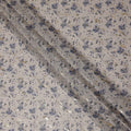 White Floral Sudanese Cotton Voile Thobe