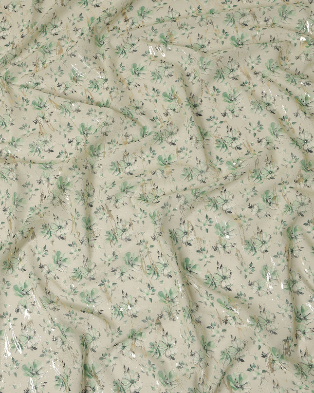 White Leaf Sudanese Cotton Voile Thobe