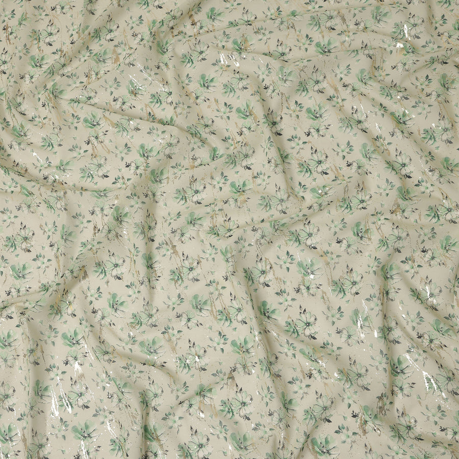 White Leaf Sudanese Cotton Voile Thobe