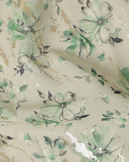 White Leaf Sudanese Cotton Voile Thobe