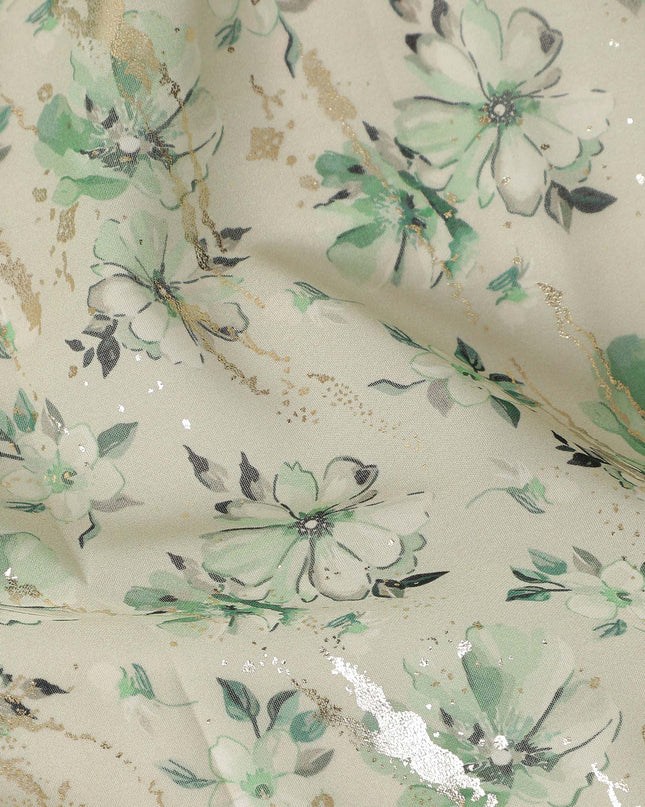 White Leaf Sudanese Cotton Voile Thobe