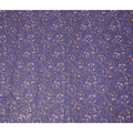 Purple Floral Sudanese Cotton Voile Thobe