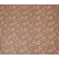 Brown Floral Sudanese Cotton Voile Thobe