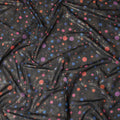 Black Polka Dot Sudanese Cotton Voile Thobe